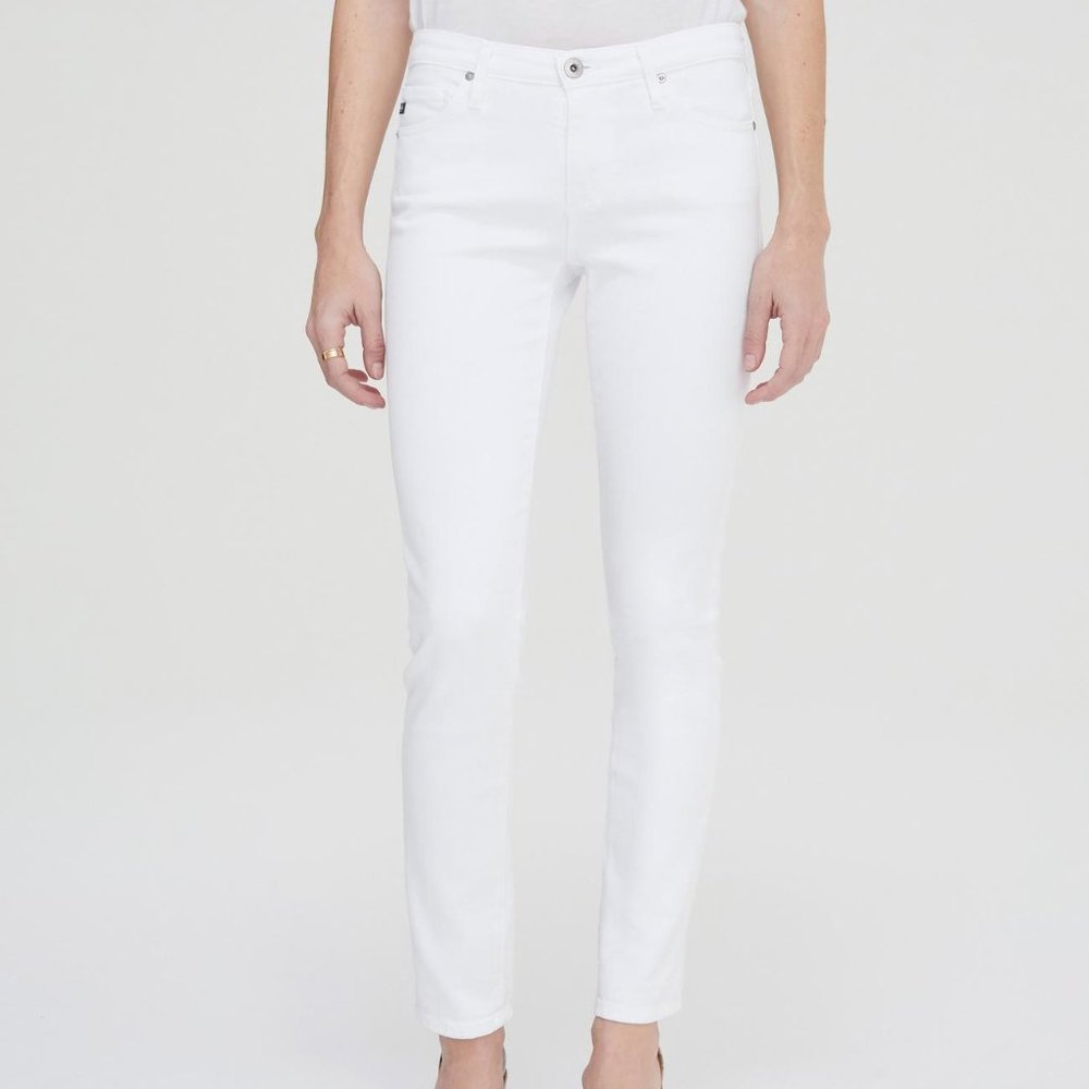 AGOLDE White Skinny Jeans